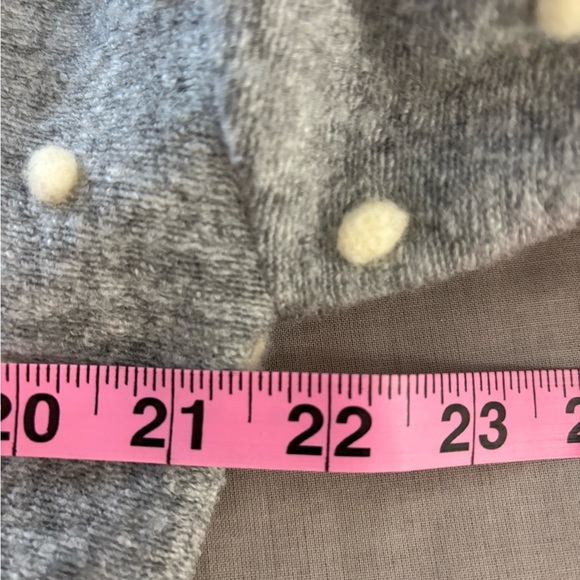 Madewell Texture and Thread Gray Bobble cardigan wool blend cozy preppy xs - Picture 6 of 9